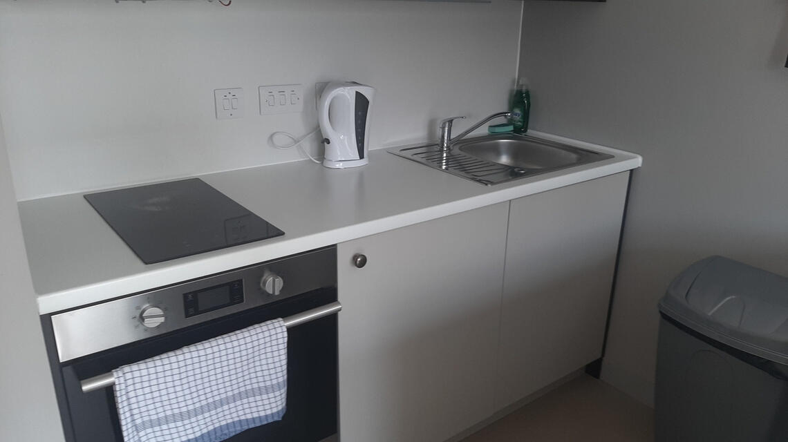 cleaned kitchen